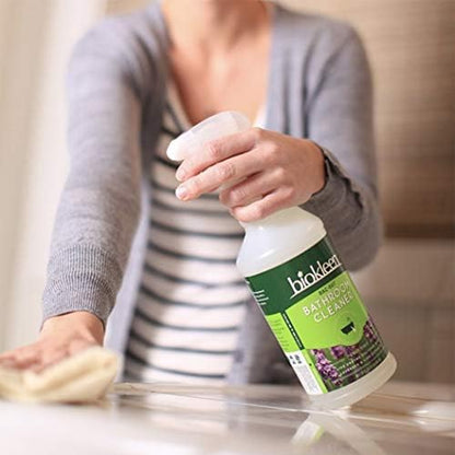 Biokleen Bac-Out Bathroom Cleaner, Eco-Friendly, Non-Toxic, Plant-Based, No Artificial Fragrance, Colors or Preservatives, 32 Ounces (Pack of 6)
