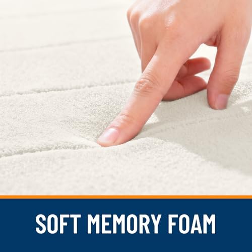 OLANLY Memory Foam Large Bath Mat 40x24, Super Soft Absorbent Bathroom Rugs