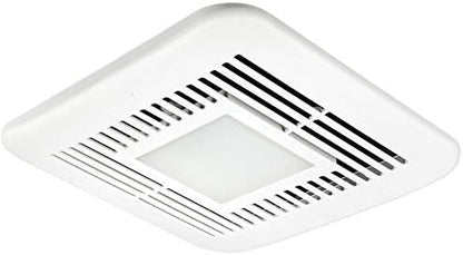 Delta BreezElite 80/110 CFM, Exhaust Bath Fan, LED Light, Off White