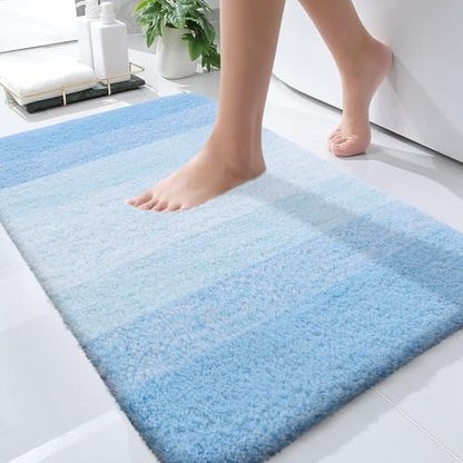 OLANLY Bathroom Rugs Mat 36x24, Extra Soft Absorbent Microfiber Bath Rugs