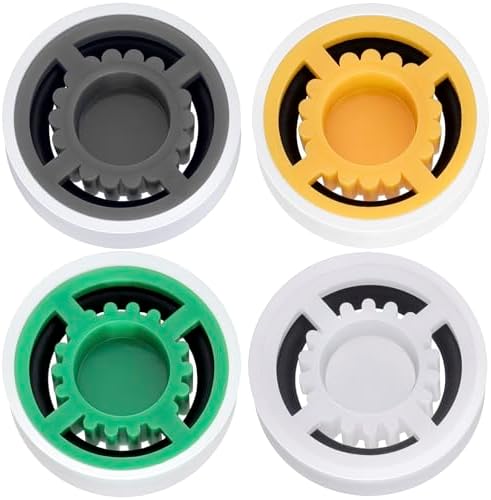4pcs Shower Head Flow Restrictor, 1.8/2.0/2.5/3.0 GPM