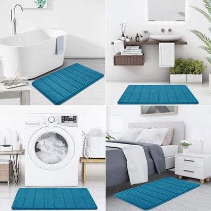 Buganda Memory Foam Bath Mat 31.5 x 20, Ultra Soft Absorbent Bathroom Rugs