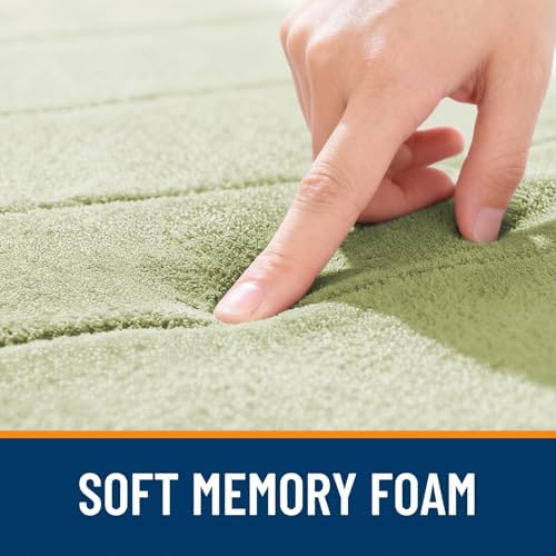 OLANLY Memory Foam Bath Mat 36x24, Super Soft and Absorbent Bathroom Rugs