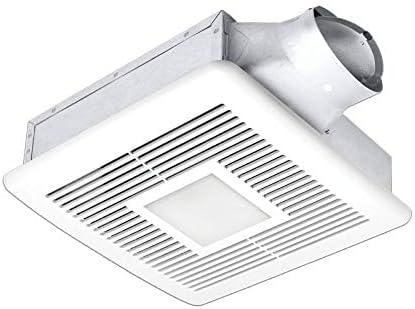 Delta BreezSlim SLM80-110DLED Adj. High Speed 80/110 CFM, Dual speed Fan/Dimmable LED Light, 7.8W/14.2W, 0.4/1.2 Sones