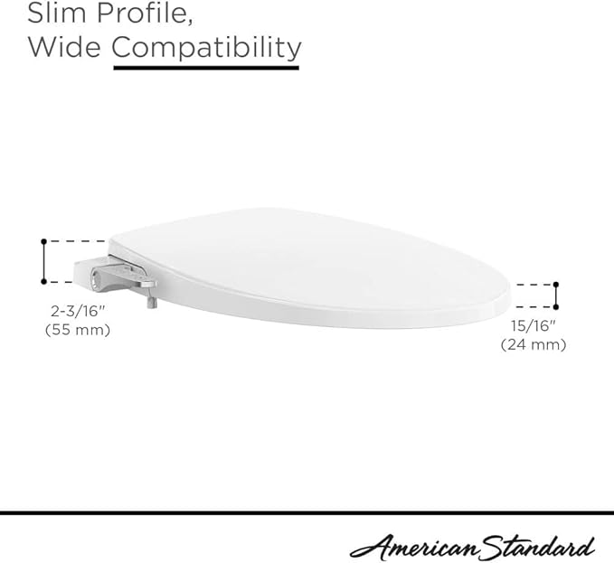 AquaWash® Slim Non-Electric SpaLet® Bidet Seat With Manual Operation