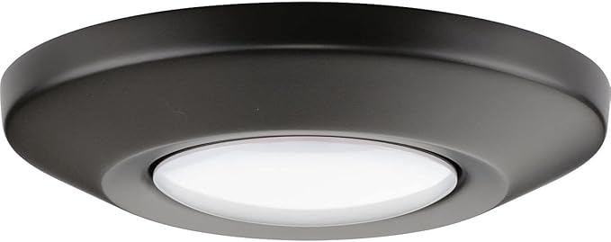 Intrinsic Collection 1-Light Antique Bronze Modern LED Surface Mount Eyeball Downlight