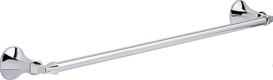 Delta Ashlyn (1-Pack) 24'' Towel Rack for Bathroom Polished Chrome Towel Bar for Bathroom Wall Towel Holder Rod Wall Mounted 76424