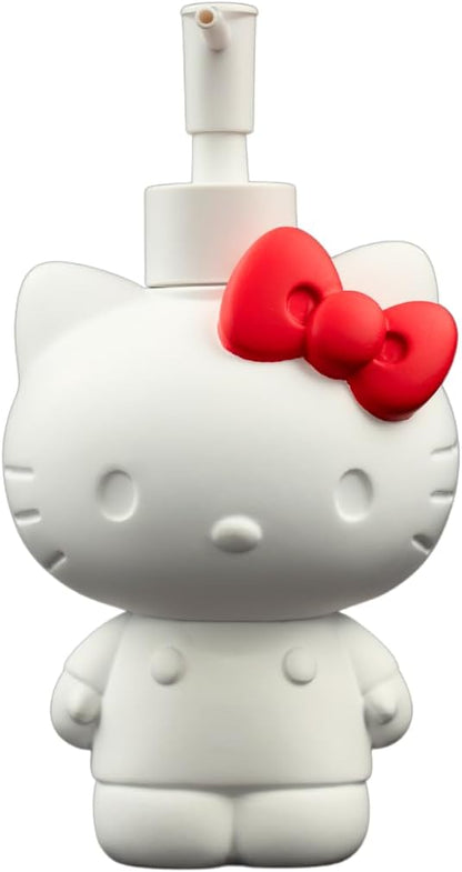 Hello Kitty Soap/Lotion/Hand Sanitizer Resin Pump Dispenser, 10.36 Ounces, (Officially Licensed Product) by Franco