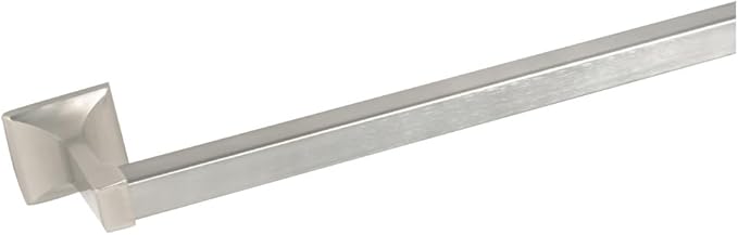 Design House 539155 Millbridge Classic Towel Bar for Bathroom Bedroom Closet or Kitchen, 30", Satin Nickel