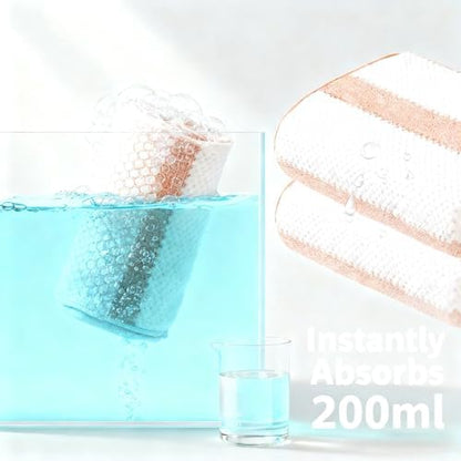 2-Pack Microfiber Bath Towels (27x54 Inches) - Ultra Soft & Quick Dry, 3X Absorbency, Lightweight for Gym, Yoga, Travel & Spa - Perfect for Home, Fitness & Post-Workout