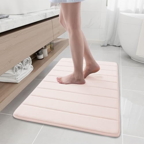 Buganda Memory Foam Bath Mat 35.4 x 24, Ultra Soft Absorbent Bathroom Rugs