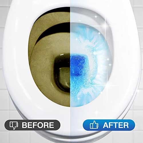 Vacplus Toilet Bowl Cleaner Tablets, 30 Pack, Auto Cleaning, Long-Lasting