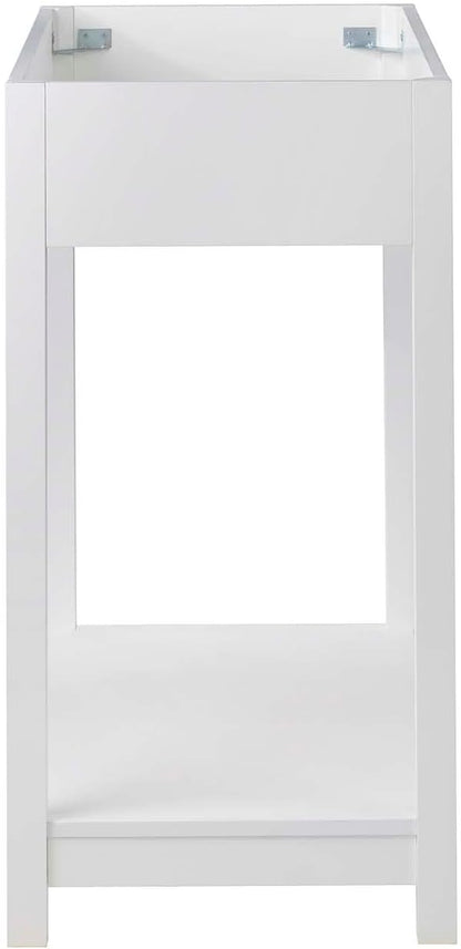 Modway Altura Modern 36" Bathroom Vanity Cabinet in White - Sink Basin Not Included
