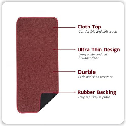 Bosap Bath Mat,Ultra Thin Bathroom Runner Rugs,Large Bath Mats for Bathroom