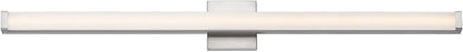Maxim Lighting Spec Vanity 48" 1-Light Bath Vanity Light | Satin Nickel Aluminum Finish | Pmma Acrylic Shade | Contemporary Indoor Light Fixture | Ideal for Bathrooms & Powder Rooms | 52008SN