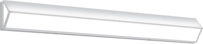 40-Inch LED Modern Bathroom Vanity Light Fixtures, Chrome Modern Acrylic Bathroom Wall Lighting Fixtures Over Mirror (Cool White 6000K)