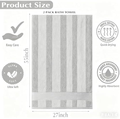 Microfiber Bath Towel 35x70 Inches - Ultra Soft Quick Dry, Lightweight for Gym, Spa, Travel | Hotel Grade & Multi-Use| Single Pack