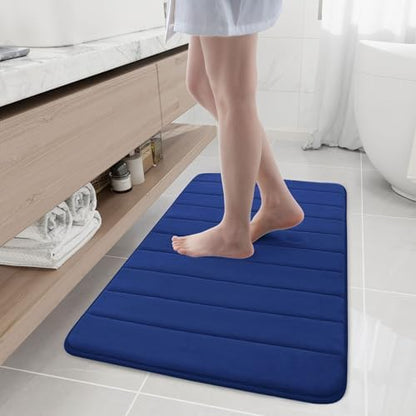 Buganda Memory Foam Bath Mat 40 x 24, Ultra Soft Absorbent Bathroom Rugs