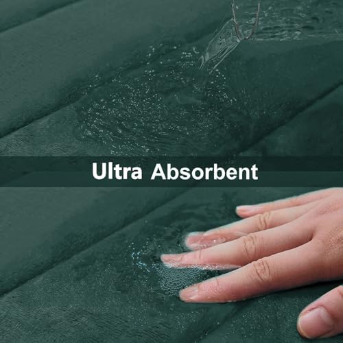 Buganda Memory Foam Bath Mat 70 x 24, Ultra Soft Absorbent Bathroom Rugs