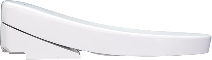 TOTO WASHLET S5 Electronic Bidet Toilet Seat with Instantaneous Water Heating, PREMIST and EWATER+ Wand Cleaning, Elongated, Cotton White - SW3446#01