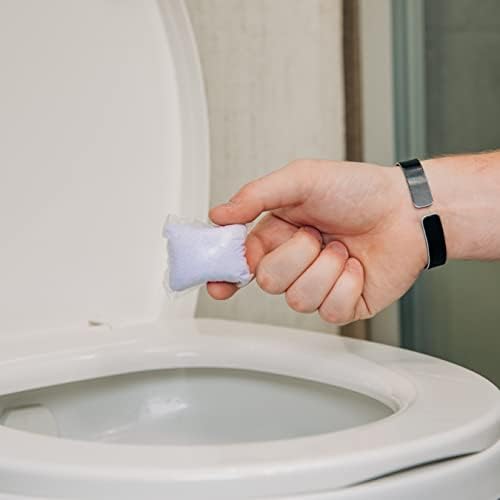 Camco TST MAX RV Toilet Treatment Drop-INs - Control Unwanted Odors and Break Down Waste and Tissue - Septic Tank Safe - Lavender Scent - 15-pack (41559)