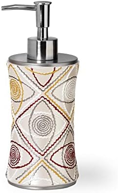 Zahari Home 4pc Sedona Stylish Bathroom Accessories Set Shower Soap Dispenser, Tumbler, Tooth Brush Holder and Toothpaste Holder, Soap Dish Classic Contemporary Decor Unique Design Modern Bath Set