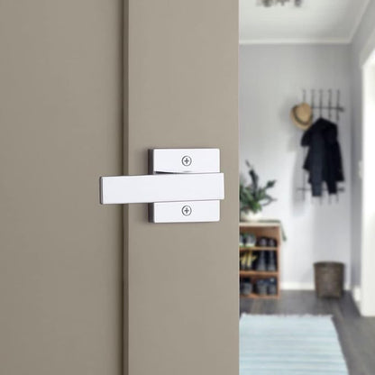 Kwikset Singapore Half-Dummy Door Lever in Polished Chrome (Pack of 2)