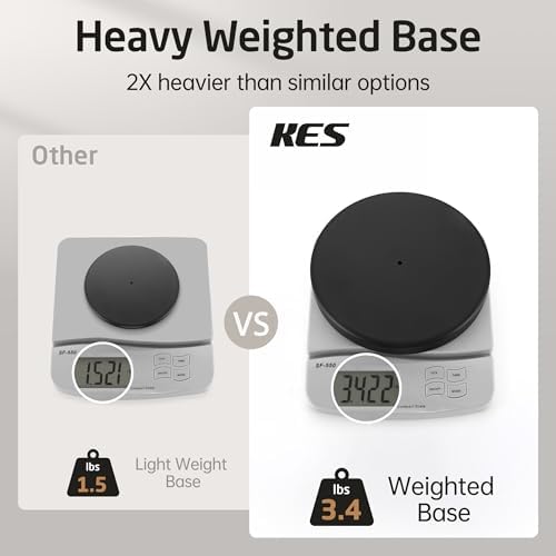 KES 26" H Black Toilet Paper Holder Stand with Weighted Base