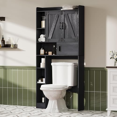 ChooChoo Over The Toilet Storage Cabinet with Sliding Door