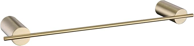 RANDOM Brushed Gold Towel Bar Rack Holder Rod 18 inch Hand Towel Holder for Bathroom Kitchen Hardware Accessories Wall Mount 96068-2-18BG
