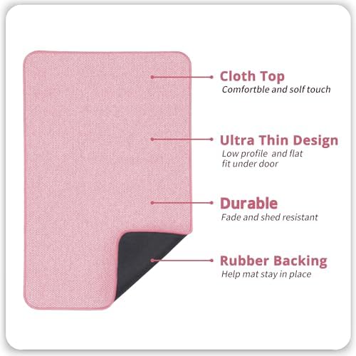 Bath Mat,Ultra Thin Bathroom Rugs,Rubber Bath Mats for Bathroom,Bath rugs