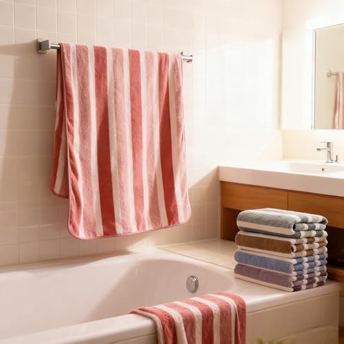 Microfiber Bath Towel 35x70 Inches - Ultra Soft Quick Dry, Lightweight for Gym, Spa, Travel | Hotel Grade & Multi-Use| Single Pack