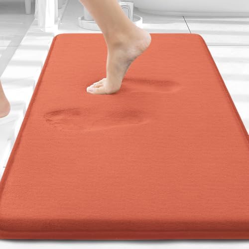 Smiry Memory Foam Bath Mat 30x20, Extra Soft and Absorbent Bathroom Rugs