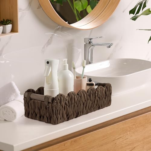Bathroom Decor Basket for Toilet Paper Storage Baskets For Organizing