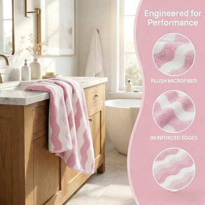 Microfiber Bath Towel 35x70in - Ultra Soft Quick Dry, Lightweight for Gym, Spa, Travel | Hotel Grade & Multi-Use| Single Pack