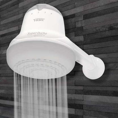 FAME - Electric shower110V - SUPERDUCHA QUATTRO. Tankless Water Heater Electric. 4 temperatures. Calentador de agua electrico - 4400W.