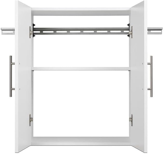 Prepac 24" White Wall Mount Storage Cabinet for Garage & Laundry Room