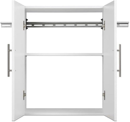 Prepac 24" White Wall Mount Storage Cabinet for Garage & Laundry Room