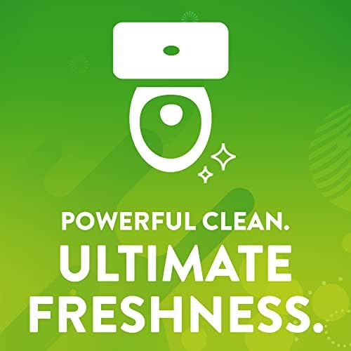 Scrubbing Bubbles Toilet Bowl Cleaning Gel, Non-Bleach Bathroom Cleaner, Gets Rid of Limescale and Hard Water + Rust Stains, Floral Fusion Scent, 24oz