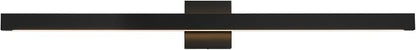 39 Inch Modern Bathroom Vanity Light - Black Bathroom Light Fixture Over Mirror with Up & Down Lighting 30W Dimmable 5CCT LED Bath Vanity Lights for Bathroom Restroom Bedroom