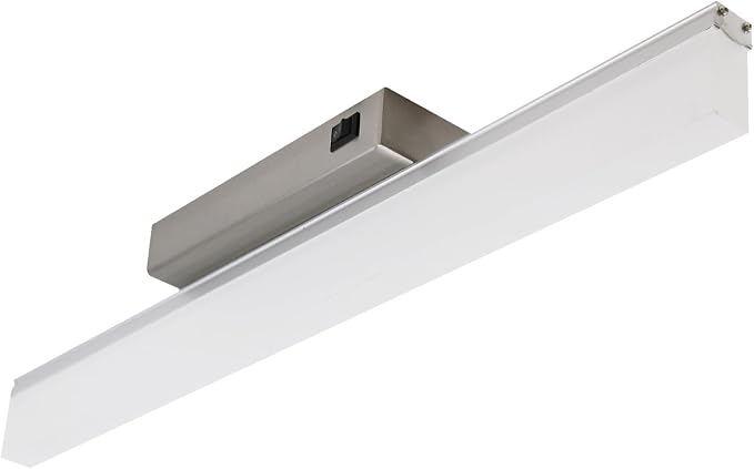 Facon 12V-24V DC RV Vanity Light Fixtures with Switch, 16.5Inch LED RV Wall Sconces Bathroom Mirror Light with Acrylic Lens, RV Interior Lights for RV, Camper, Motorhome, Boat