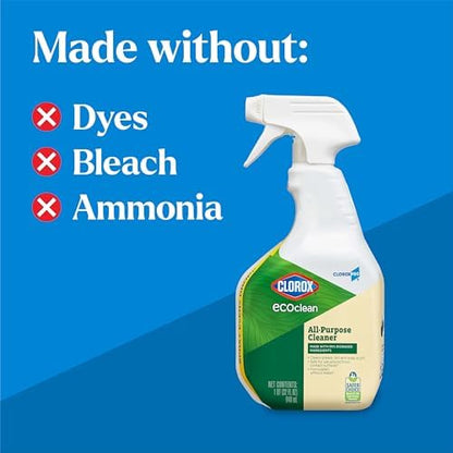 Clorox CloroxPro EcoClean All-Purpose Cleaner Spray Bottle, 32 Oz
