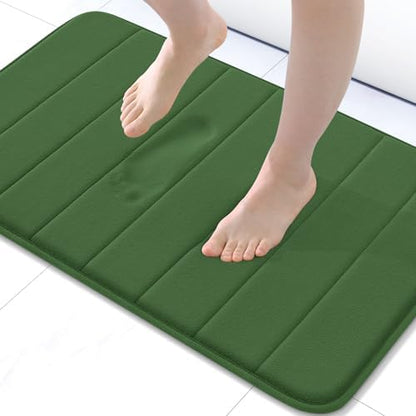 Buganda Memory Foam Bath Mat 30 x 20, Ultra Soft Absorbent Bathroom Rugs