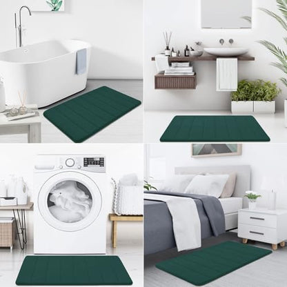 Buganda Memory Foam Bath Mat 70 x 24, Ultra Soft Absorbent Bathroom Rugs