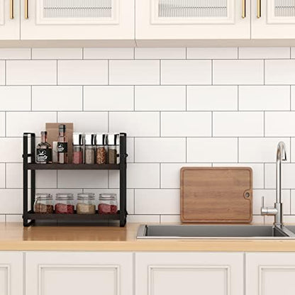 HNRLOY Bathroom Counter Organizer, Bathroom Counter Shelf, Makeup Organizer