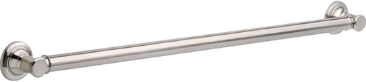 Delta Traditional (1-Pack) 36' Shower Grab Bar ADA Compliant Brilliance Stainless Steel 450 lb Capacity Bathroom Safety Handle for Shower, Tub | Wall Mount Balance Assist, Handicap Grip 41636-SS