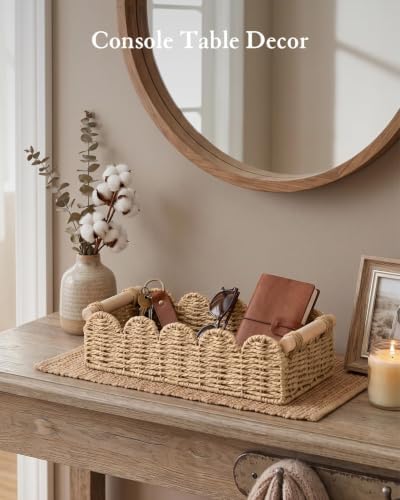 Toilet Paper Storage Basket for Toilet Tank, Bathroom Organizer