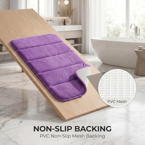 Memory Foam Bathroom Rugs Sets 2 Piece