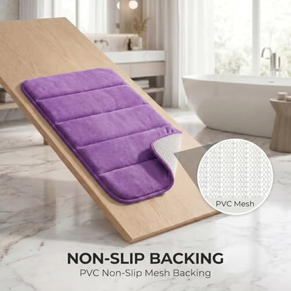 Memory Foam Bathroom Rugs Sets 2 Piece