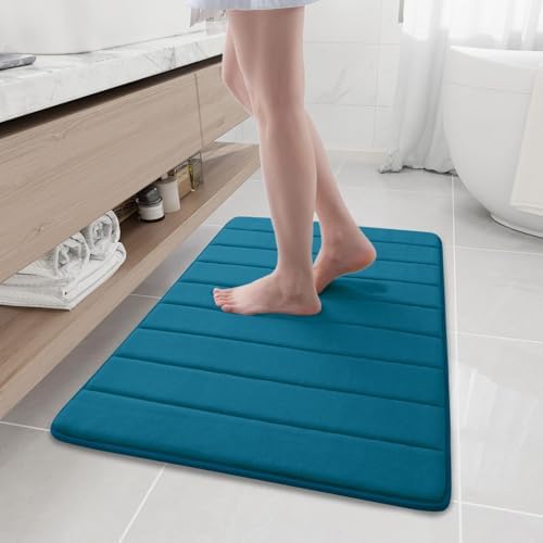 Buganda Memory Foam Bath Mat 35 x 24, Ultra Soft Absorbent Bathroom Rugs
